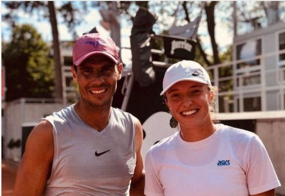 Swiatek revela a conversa com Nadal que a marcou para sempre
