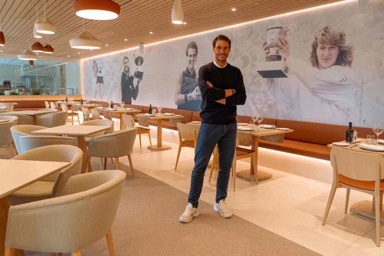 Rafael Nadal inaugura restaurante na sua academia com nome e decoração especial