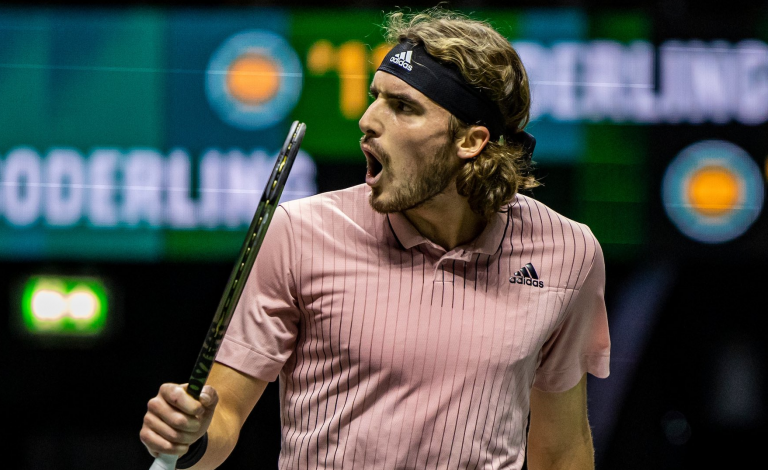 Tsitsipas joga muito e despacha De Minaur rumo às ‘meias’ em Roterdão