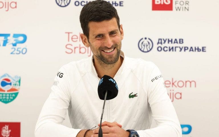 Djokovic deixa aviso: «Roland Garros é o meu maior objetivo e tenho parte do pensamento em Paris»
