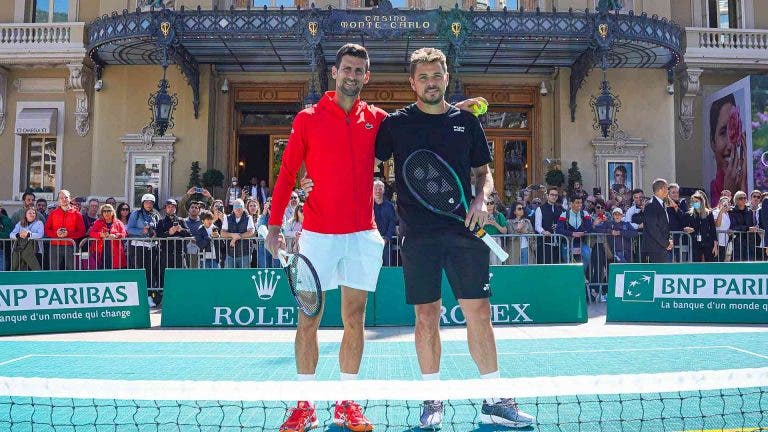 [VÍDEO] Djokovic e Wawrinka defrontam-se em Monte Carlo… no mini-ténis