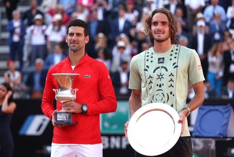 [VÍDEO] Djokovic esqueceu-se que Tsitsipas o defrontou na final de Roland Garros