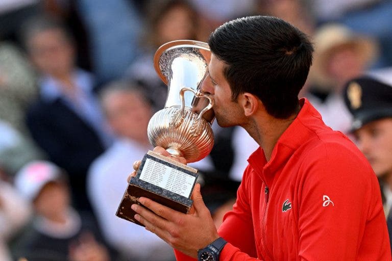 Djokovic aproxima-se da frente no ranking de títulos na história