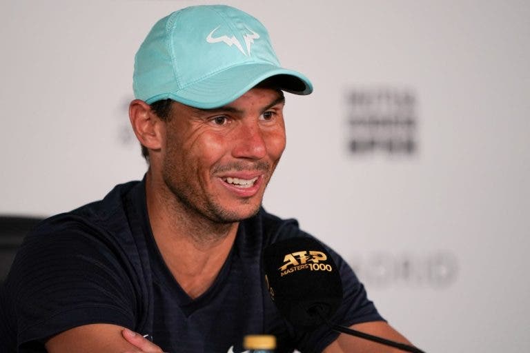 Nadal viaja para Paris na quarta-feira, Alcaraz na quinta e ficam no mesmo hotel