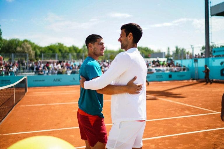 Eis o novo top 10 ATP após Madrid com cinco pontos a separar Djokovic e Alcaraz
