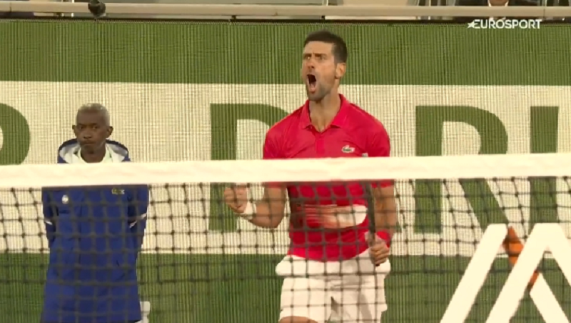 [VÍDEO] Djokovic foi assobiado após reações efusivas em Roland Garros