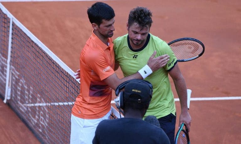Djokovic deixa enormes elogios a Wawrinka: «Espero que volte ao nível que tinha»