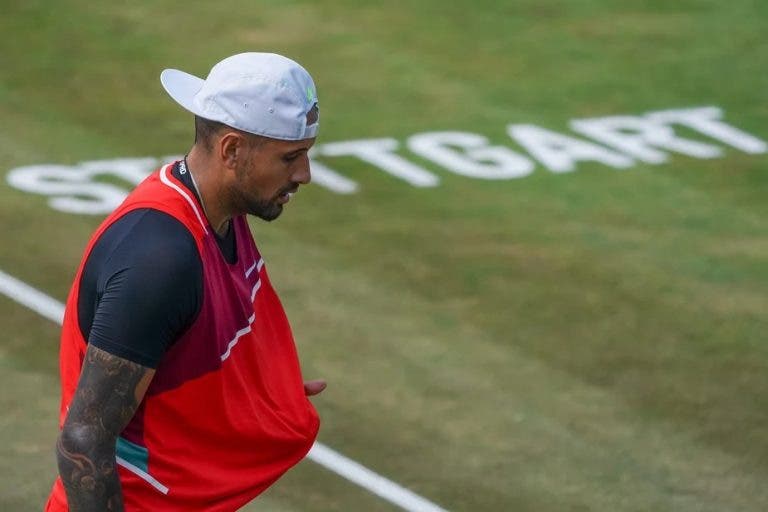 Nick Kyrgios não vai ser cabeça-de-série em Wimbledon
