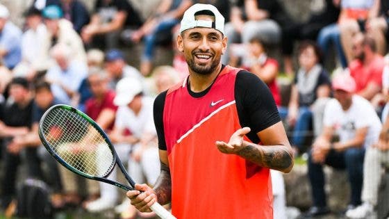 Kyrgios assina reviravolta e já está nos quartos-de-final em Estugarda