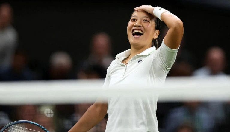 Continua o sonho: Tan já está nos ‘oitavos’ em Wimbledon