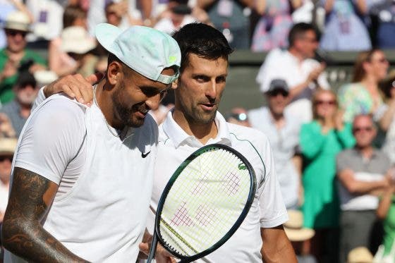 Kyrgios recorda Wimbledon: «Agora tenho muito mais respeito pelo Djokovic, Nadal e Federer»