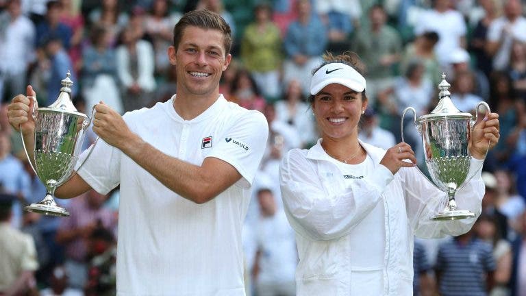 Krawczyk e Skupski defendem título de pares mistos em Wimbledon