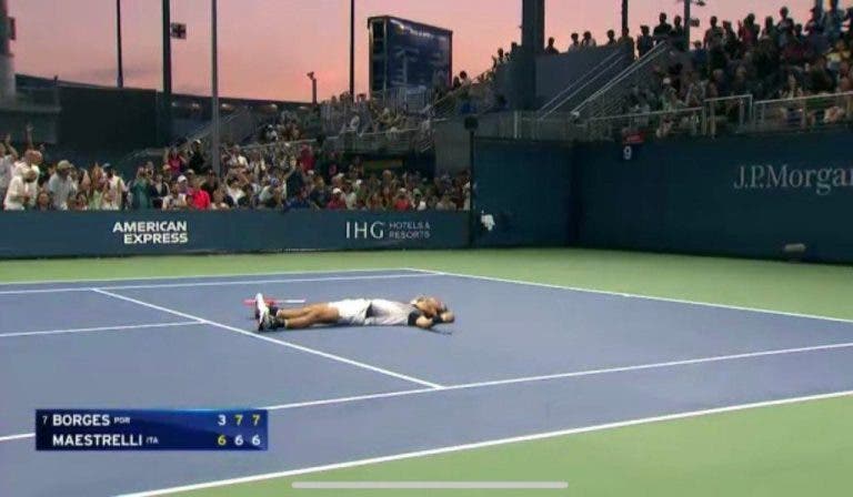 [VÍDEO] Para a história: o ponto que colocou Nuno Borges no quadro principal do US Open