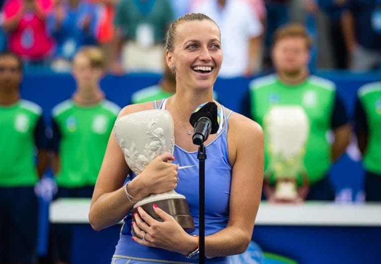 Kvitova: «Estou muito orgulhosa por ter chegar à final número 40»
