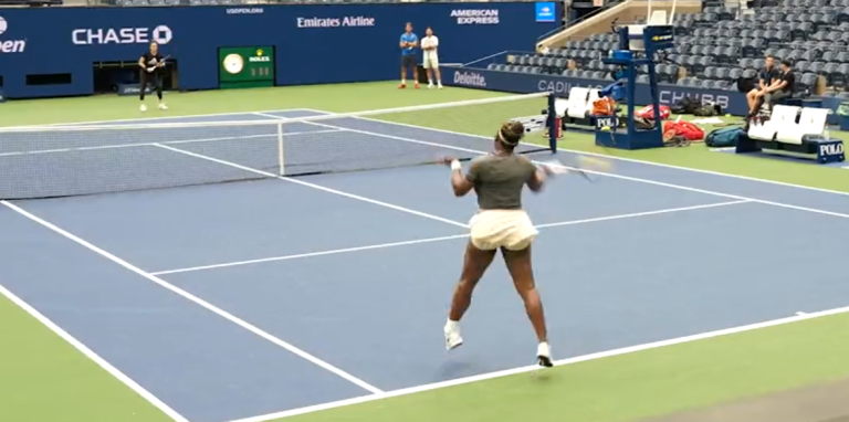 [VÍDEO] A preparar o adeus: Serena sobe o nível a treinar para o US Open