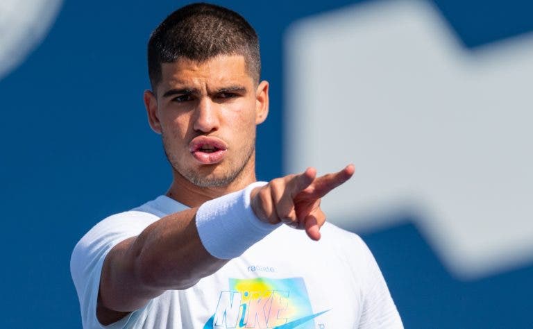 Alcaraz feliz em Montreal: «Nunca vim cá mas gosto do clima e do court»