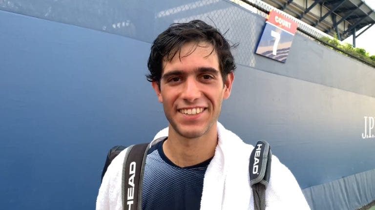 Borges a uma vitória do quadro do US Open: «Estou muito entusiasmado»