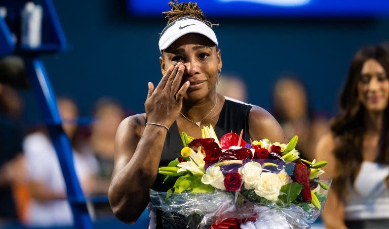 Serena perde com a campeã olímpica Bencic e abandona Toronto em lágrimas