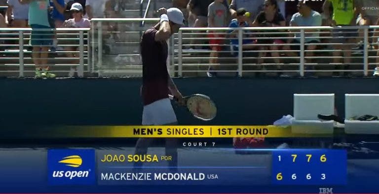 [VÍDEO] Os melhores momentos da vitória de João Sousa no US Open