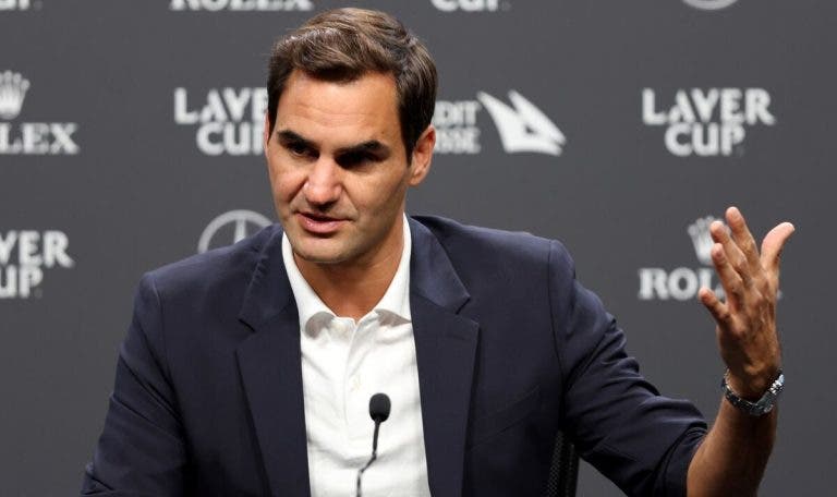 Federer revela quando decidiu terminar a carreira… e o que vai fazer a seguir