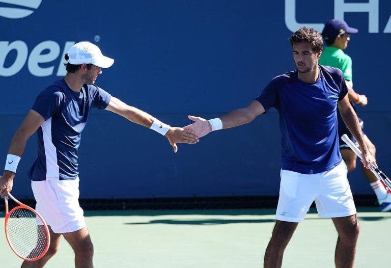 Borges e Cabral eliminados por dupla de topo na 2.ª ronda do US Open
