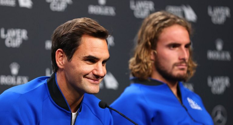 Tsitsipas e o adeus de Federer: «Nunca tinha chorado dois dias seguidos»