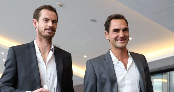 Murray deixa comentário com o seu humor bem próprio em publicação de Federer