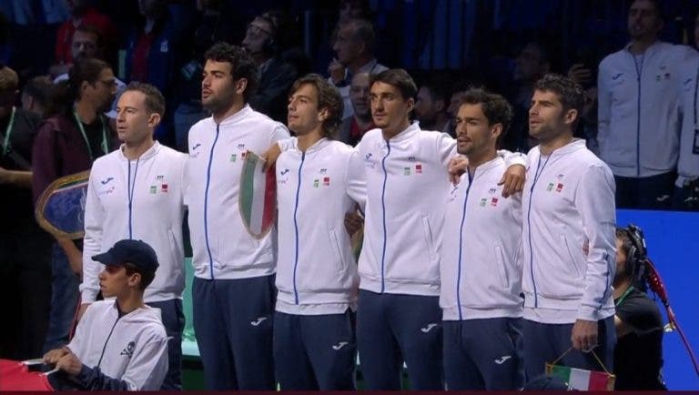 Volandri radiante: «Berrettini estar aqui connosco é mesmo importante»