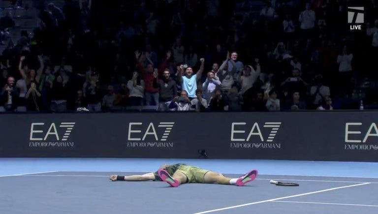 Rublev vence encontro fantástico diante de Medvedev nas ATP Finals