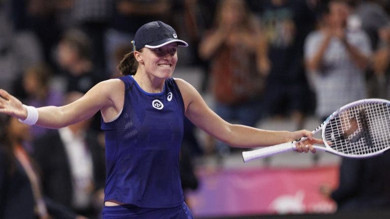 Swiatek triste com a organização das WTA Finals: «Adorava que fossem como as ATP Finals»