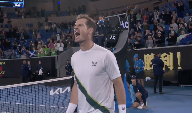 Murray faz história e vira o jogo mais longo da carreira após 5h45 no  Australian Open