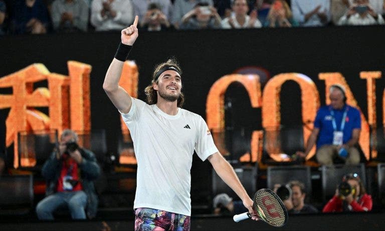 Tsitsipas vive e respira confiança: «Há muito tempo que não me sentia tão bem»