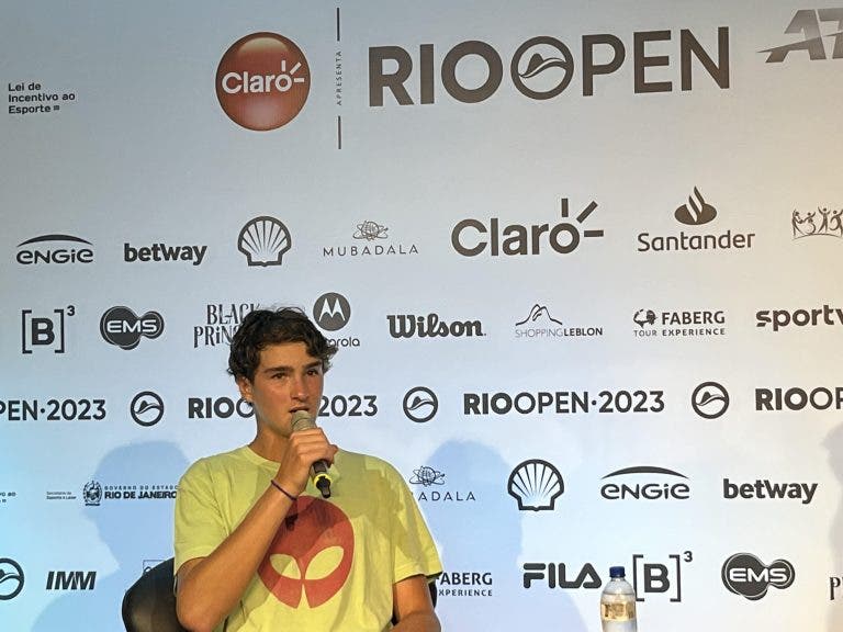 Apesar da derrota no Rio Open, João Fonseca comenta: “Foi uma boa estreia”
