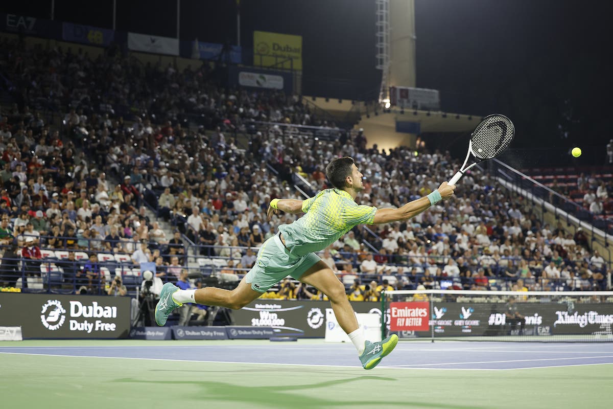 Saiba onde assistir a estreia de Djokovic no ATP de Dubai ao vivo hoje