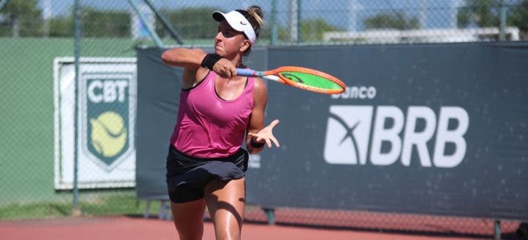 Ingrid Martins cai na estreia nas duplas do WTA 250 de Linz