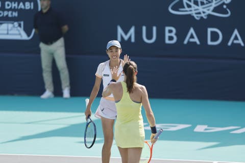 luisa stefani shuai zhang abu dhabi quartas