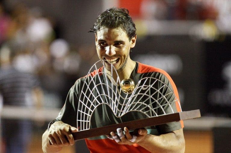 Relembre o título de Rafael Nadal na primeira edição do Rio Open
