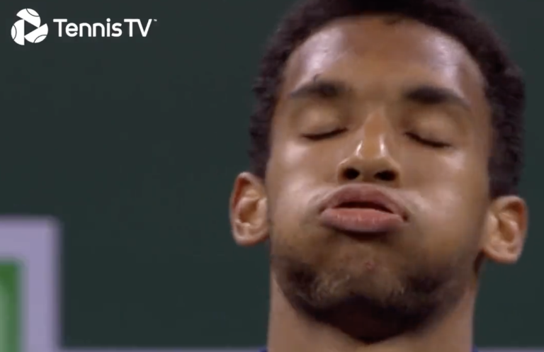[VÍDEO] Os seis match points salvos por Auger-Aliassime rumo aos ‘quartos’ de Indian Wells