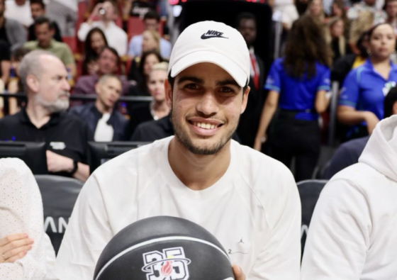 [VÍDEO] Alcaraz foi estrela em jogo de… NBA e até uma lenda o quis conhecer