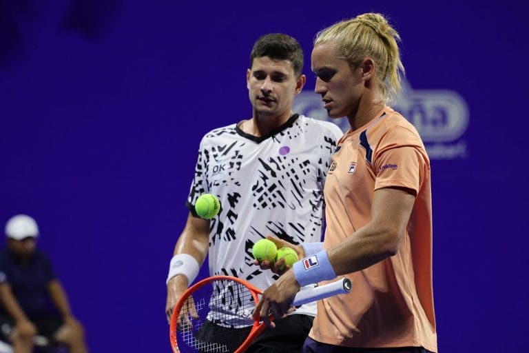 Rafael Matos e Vega Hernández conseguem grande vitória na estreia em Acapulco