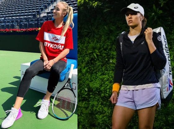 Potapova repreendida pelo WTA por usar uma camisola do Spartak Moscovo