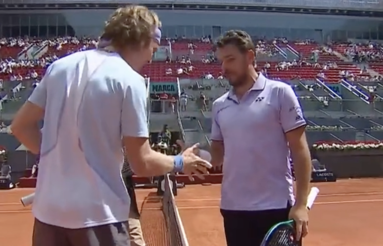 [VÍDEO] Rublev e Wawrinka na melhor e mais cómica moeda ao ar de sempre