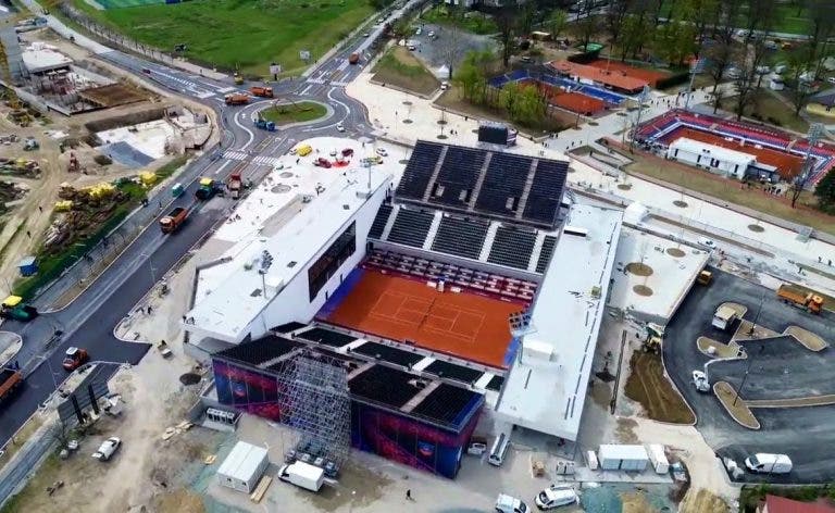 ATP 250 de Banja Luka apresenta incrível estádio com 6 mil lugares para receber Djokovic