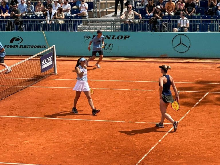Ao lado de Dabrowski, Luisa Stefani tem estreia bem tranquila em Roland Garros