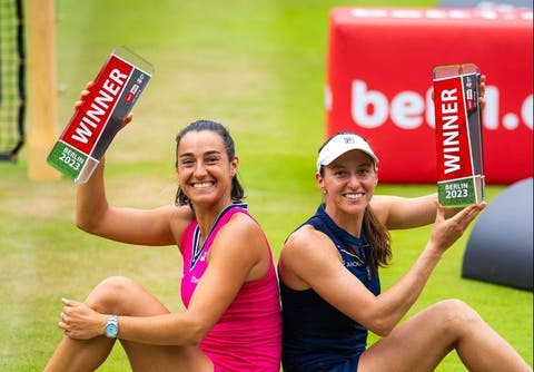 Luisa Stefani e Caroline Garcia