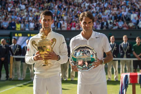 djokovic federer wimbledon