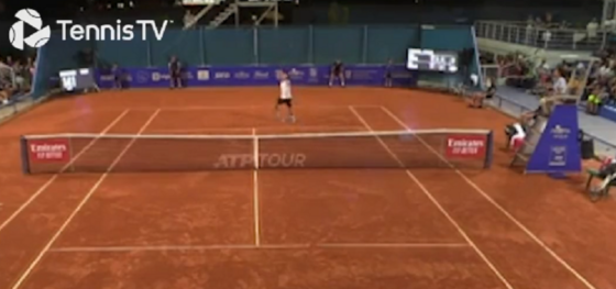 Cuevas repete bola impossível quatro anos depois da final do Estoril Open