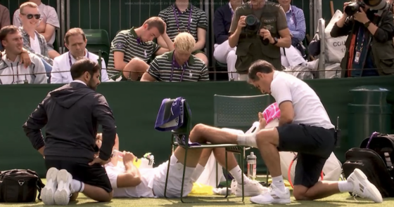 Nuno Borges traído por lesão não resiste a Cerundolo em Wimbledon