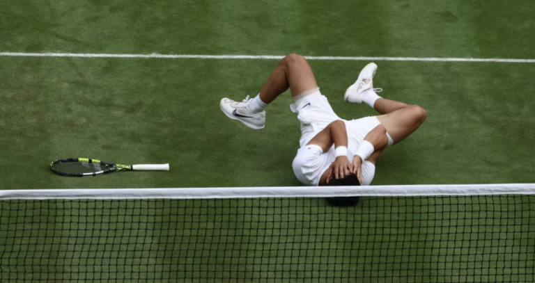[VÍDEO] Eis o ponto que valeu o título de Wimbledon a Carlos Alcaraz