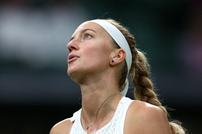 Kvitova desolada após arraso em Wimbledon: «Fui destruída»